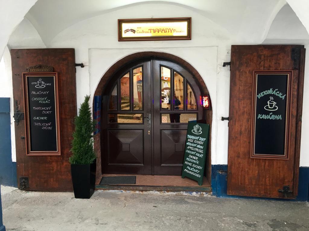 Centrum Tiffany Pension Domažlice Exterior foto